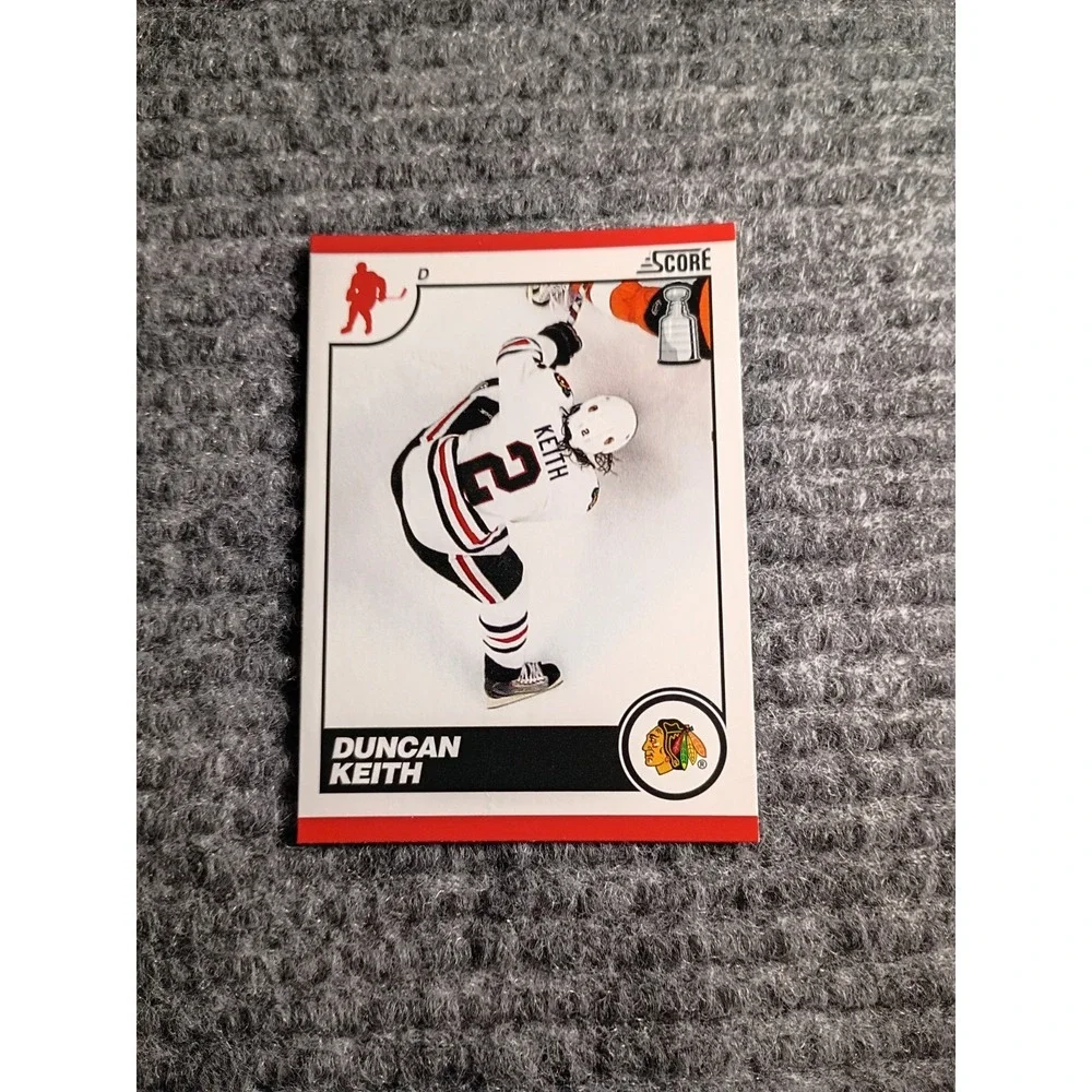 2010 Score Chicago Blackhawks Duncan Keith Hockey Card #135